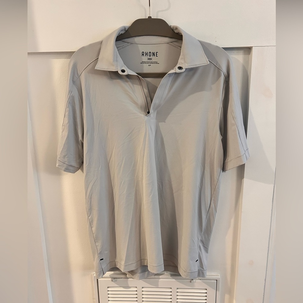 Rhone Momentum Quarter Zip Polo small
